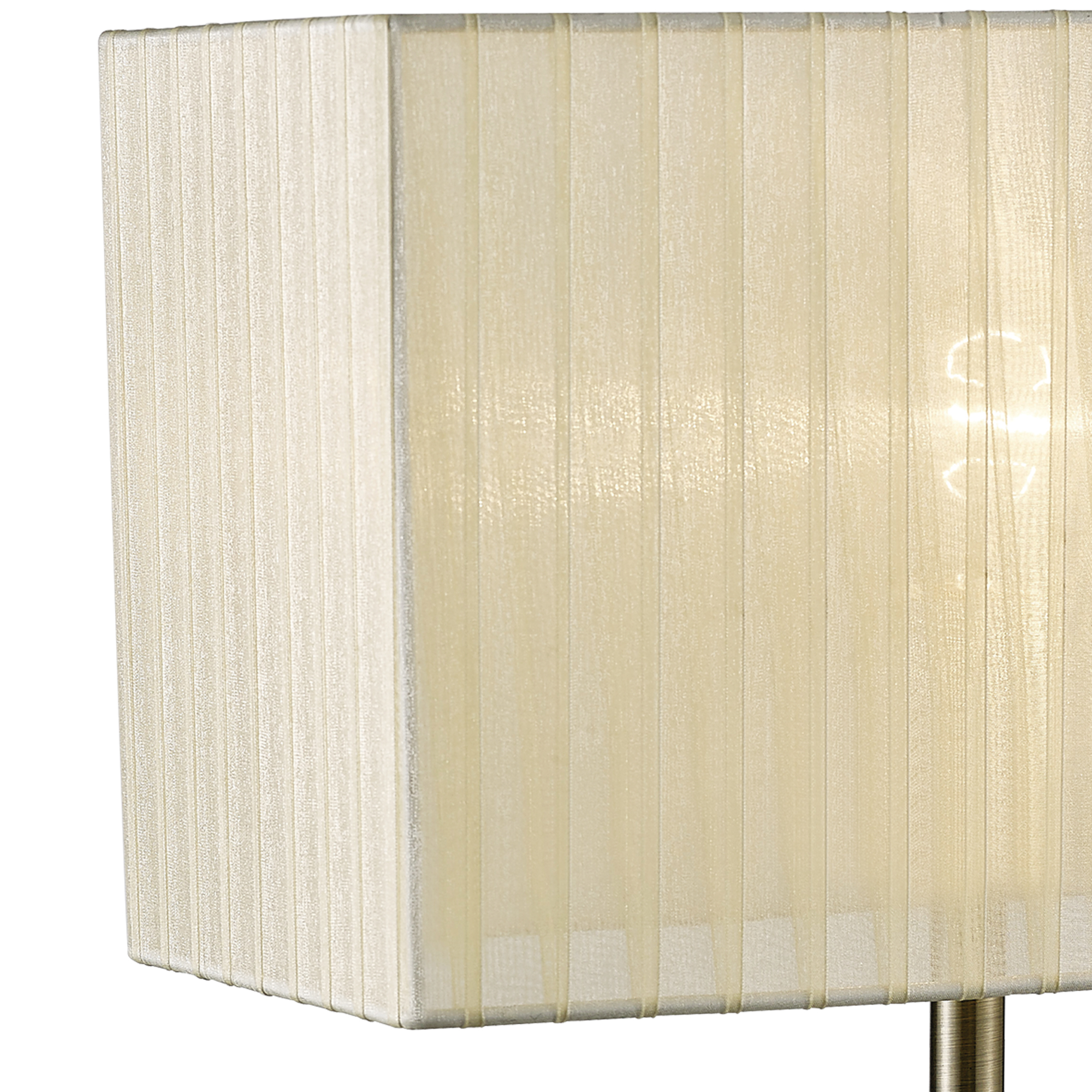 Florence Crystal Table Lamps Diyas Shaded Table Lamps